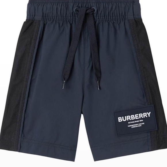 Burberry Baby Boys Malcolm Mesh-Panel Swim Trunks 12 months
